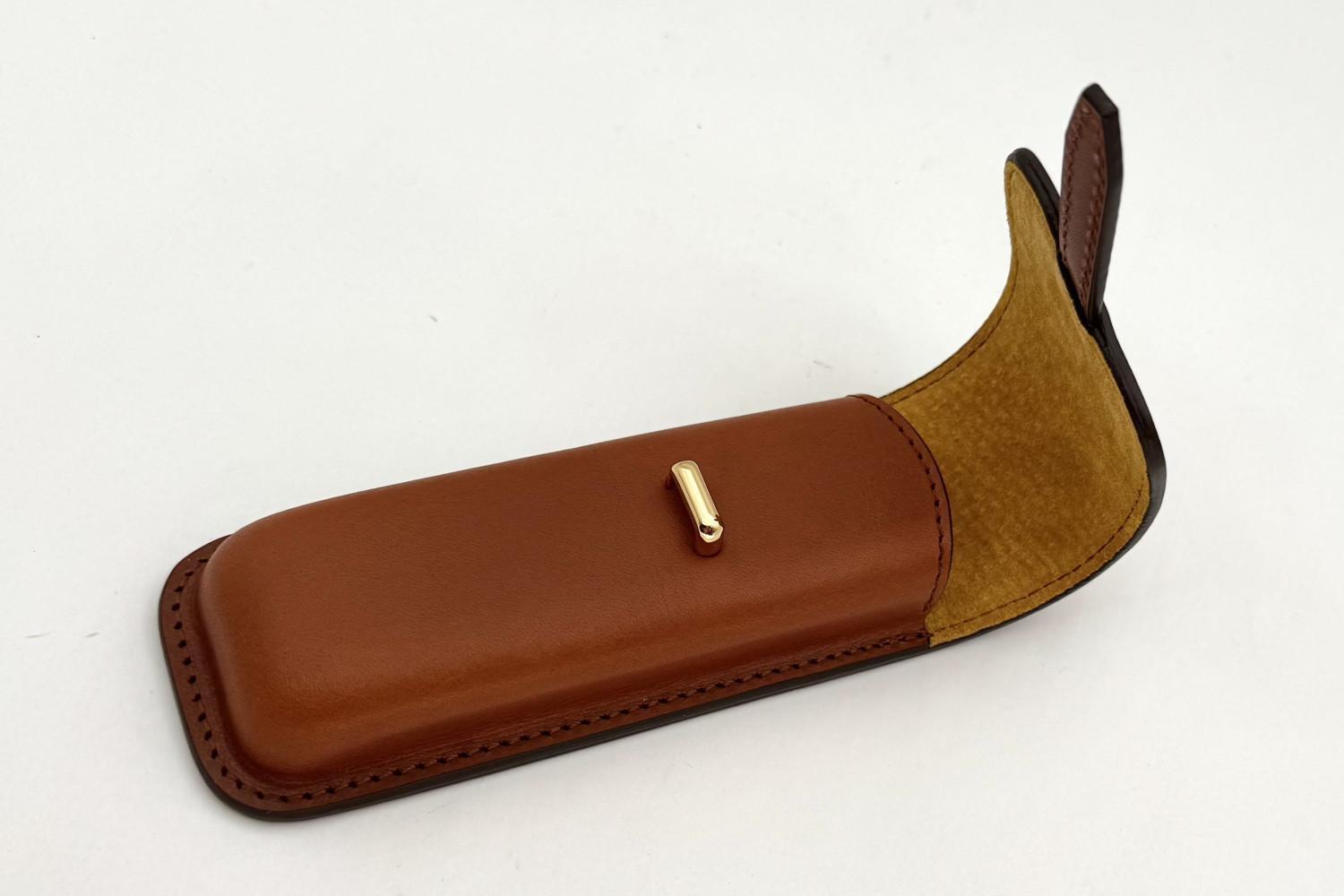 PILOTxSOMÈSLESaddleDesignSeriesBrown2PenCase_D